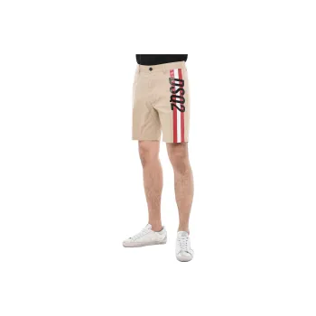 DSQUARED 2 Casual Shorts Men's Beige
