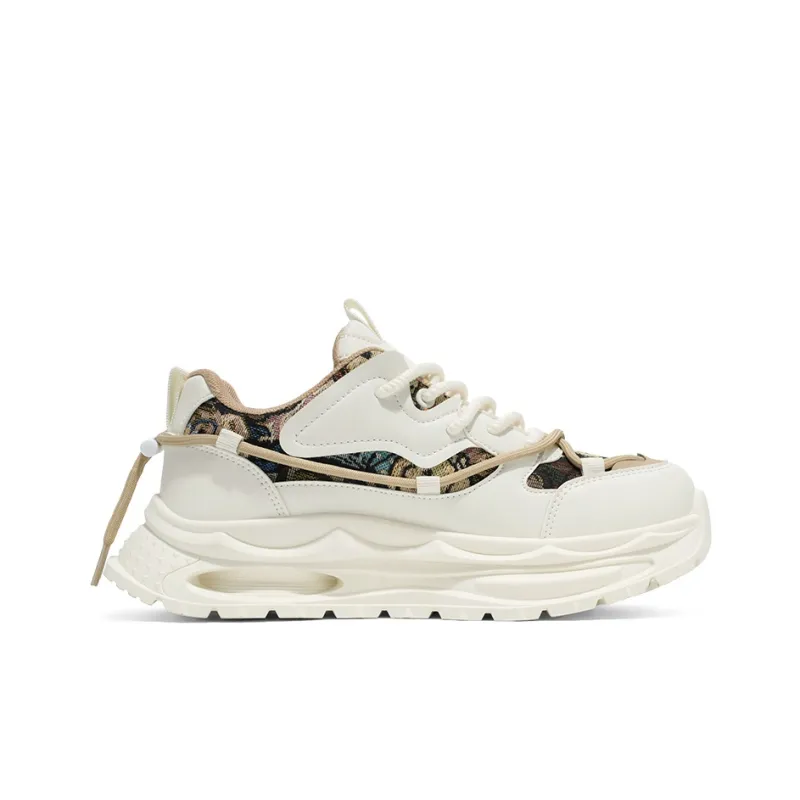 Little Daisy Cushioning, Slip Resistant, And Abrasion Resistant Low Top Chunky Sneakers Men's-6