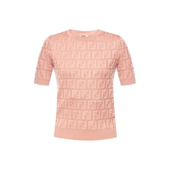 FENDI T-Shirts Women's Pink