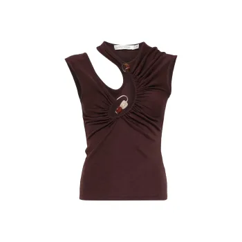 Christopher Esber Gemstone-detail Top