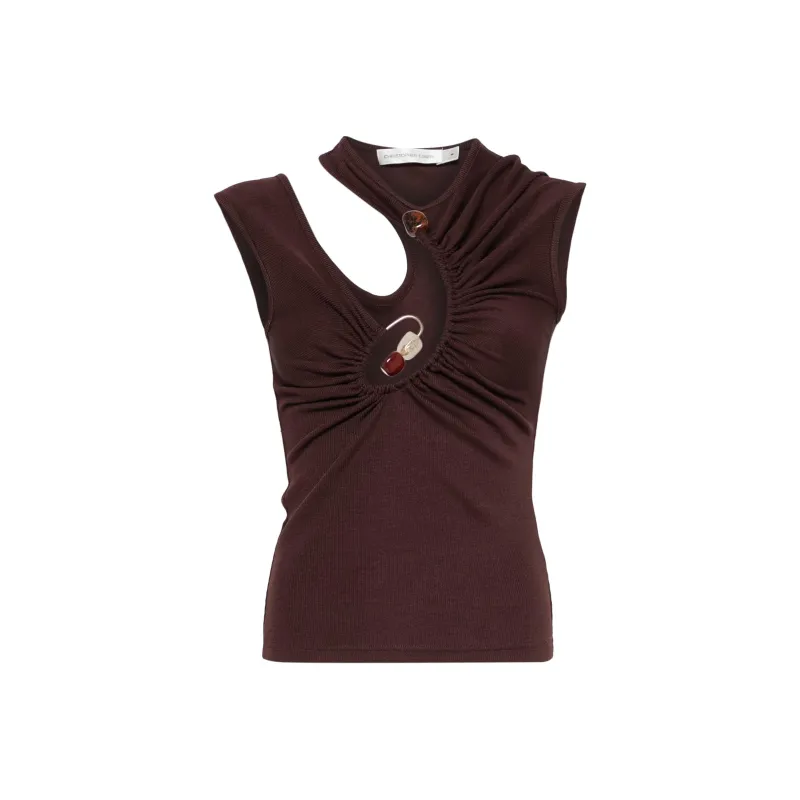 Christopher Esber Gemstone-detail Top-0