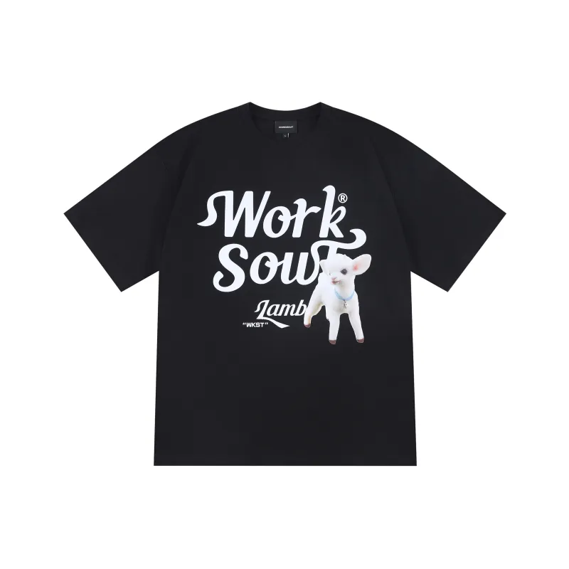 WORKSOUT Drop Shoulder Sleeve T Shirt Unisex-9
