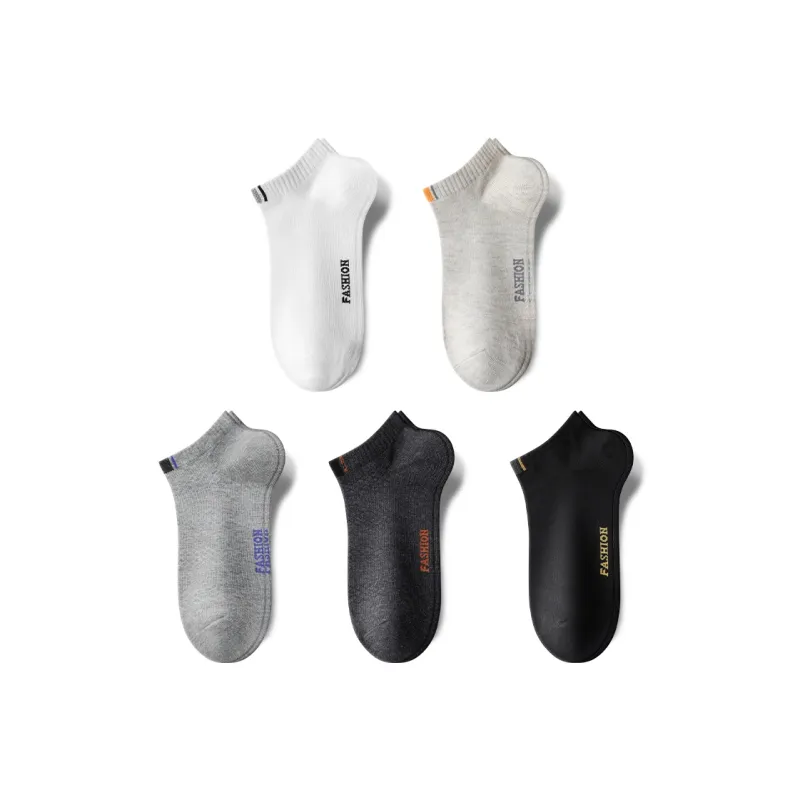 Runwei No Show Socks Men's Combo Set-0