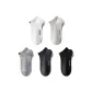 White+Light Apricot+Light Gray+Dark Gray+Black[5 Pack]