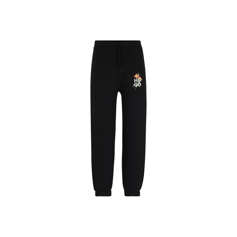 HUGO BOSS Floral Motif Track Trousers-0