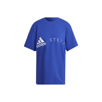 Adidas x Stella McCartney Drop Shoulder Sleeve T Shirt Women's Cobalt Blue