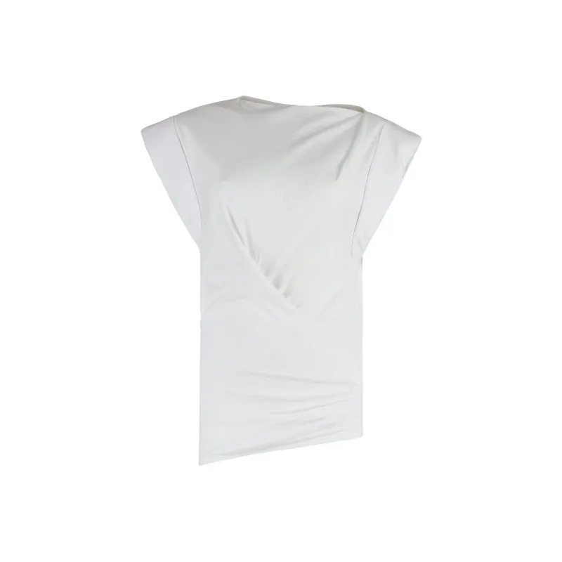 ISABEL MARANT ETOILE Maisan Cap Sleeved Top-0