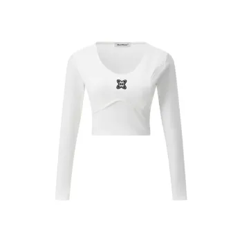 MacyMccoy FW22 Long-Sleeved T-Shirt Women's White