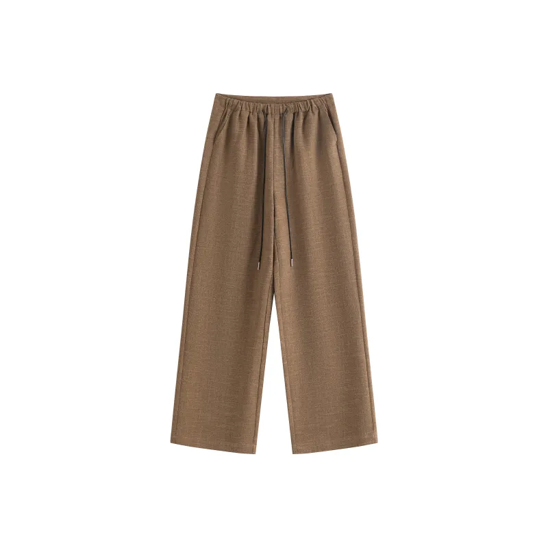 COMBO Casual Pants Unisex Coffee-0