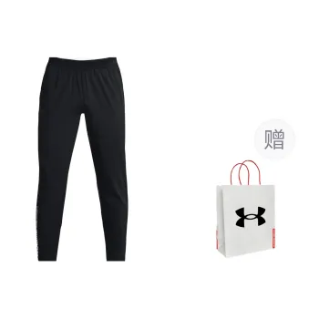 Under Armour Casual Pants Men's Black Shopping Bag Included