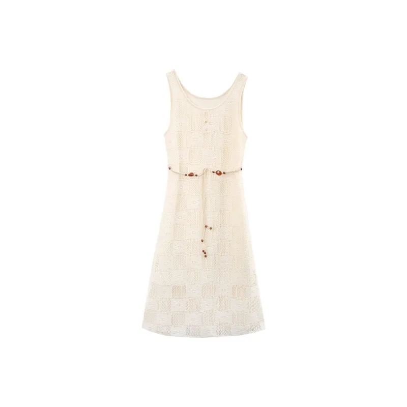 A Paradise For Awakening Slip Dress Women's Beige-1