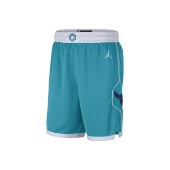 Jordan Hornets Team ICON Edition 2020 NBA Basketball Shorts Men's Blue Green