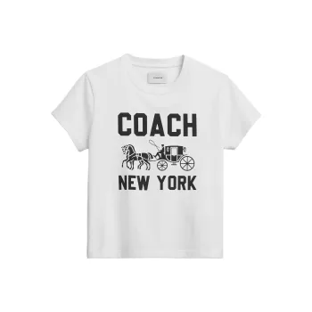 COACH Regular T Shirt Women's White