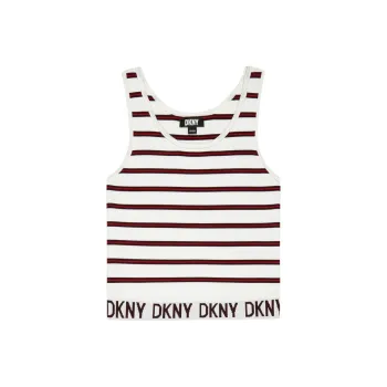 DKNY Tank Top Women's Pink Multicolor