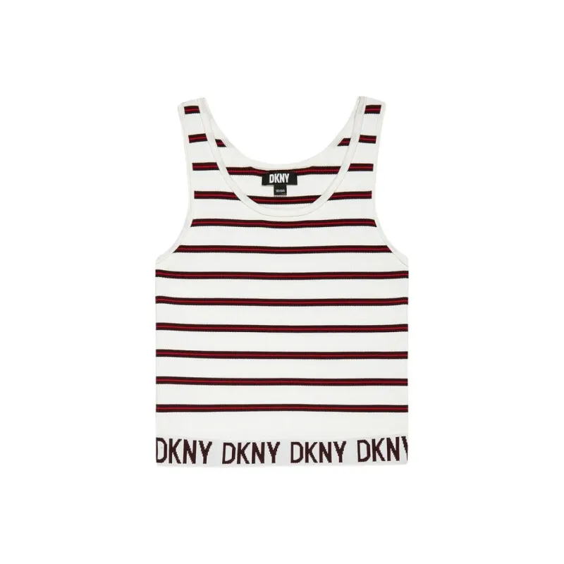 DKNY Tank Top Women's Pink Multicolor-0