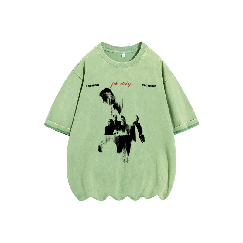 FAKE VINTAGE T Shirts Unisex-14