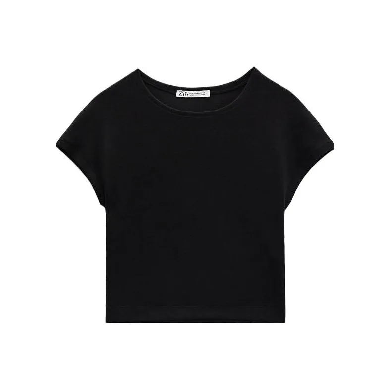 ZARA T Shirts Women's Black-0