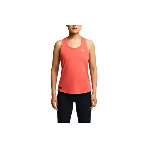 Saucony Tank Tops Women's Orange Red