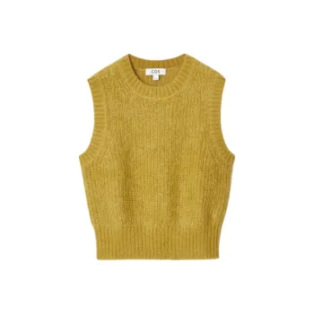 COS Tank Tops Women's Ginger Yellow
