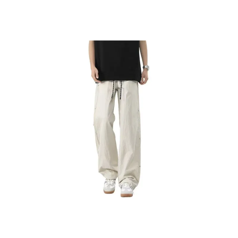 NOME Everyday Commute Minimalist Style Fashion Wide Leg Casual Pants Unisex-15