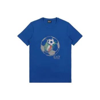 EMPORIO ARMANI Soccer Jerseys Men Blue