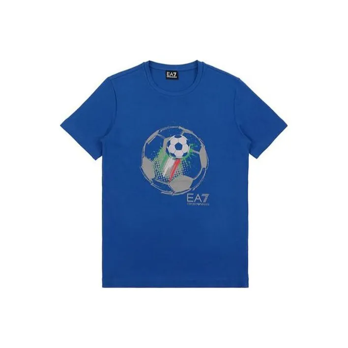 EMPORIO ARMANI Soccer Jerseys Men Blue-0