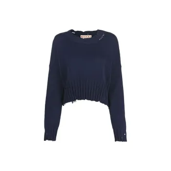 MARNI Roundneck Sweater 'Cornflower'