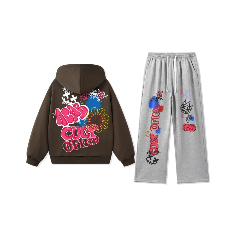CULT OF INDIVIDUALITY Sweatshirt Sets Unisex-27