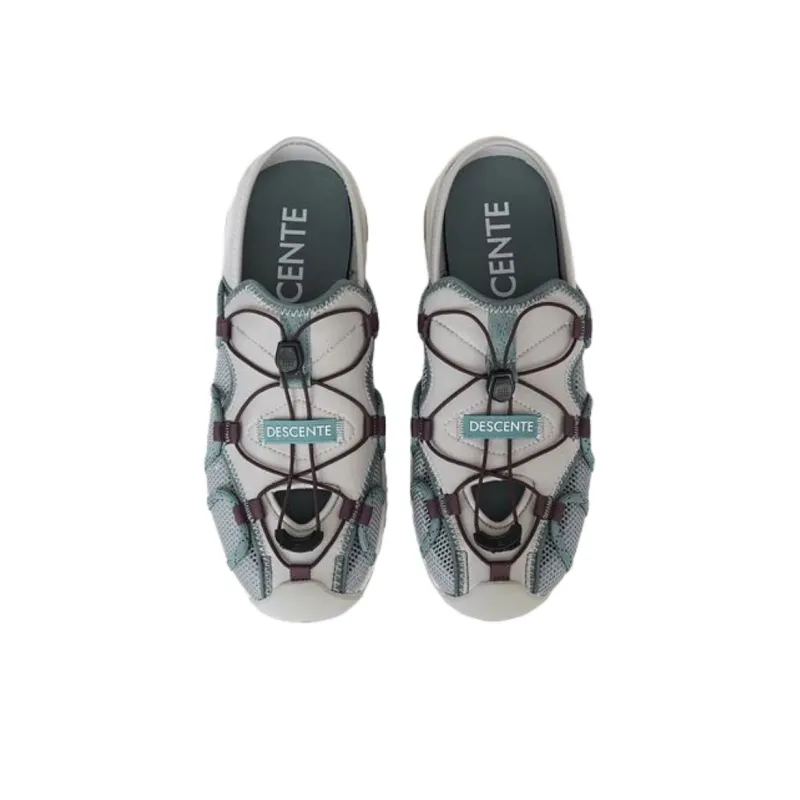 DESCENTE URBAN OUTDOOR Anti Slip Wear Resistant Low Top Casual Shoes Unisex Gray-2