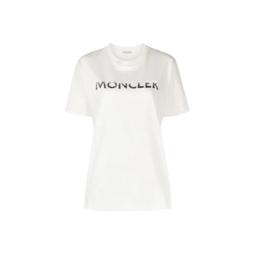 Moncler Sequin embellished Cotton T shirt