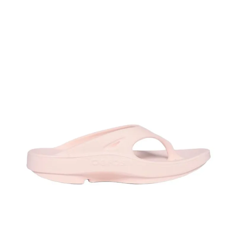 OOFOS Abrasion Resistant Flip Flops Unisex Pink-1