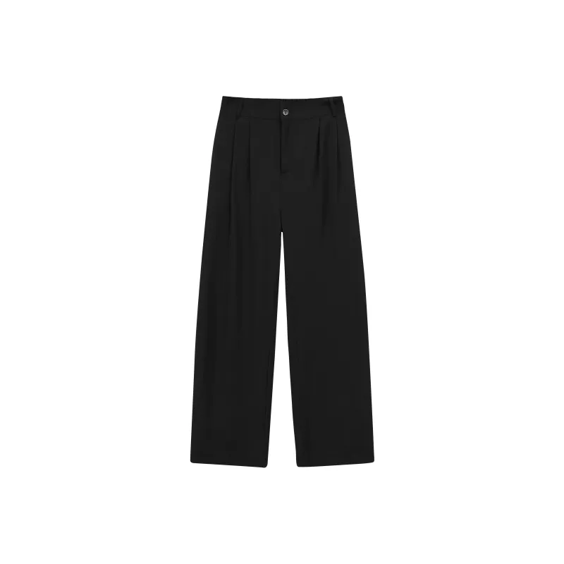 TEN MIRO Casual Pants Unisex Black-0