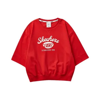 Skechers T Shirts Women's Red
