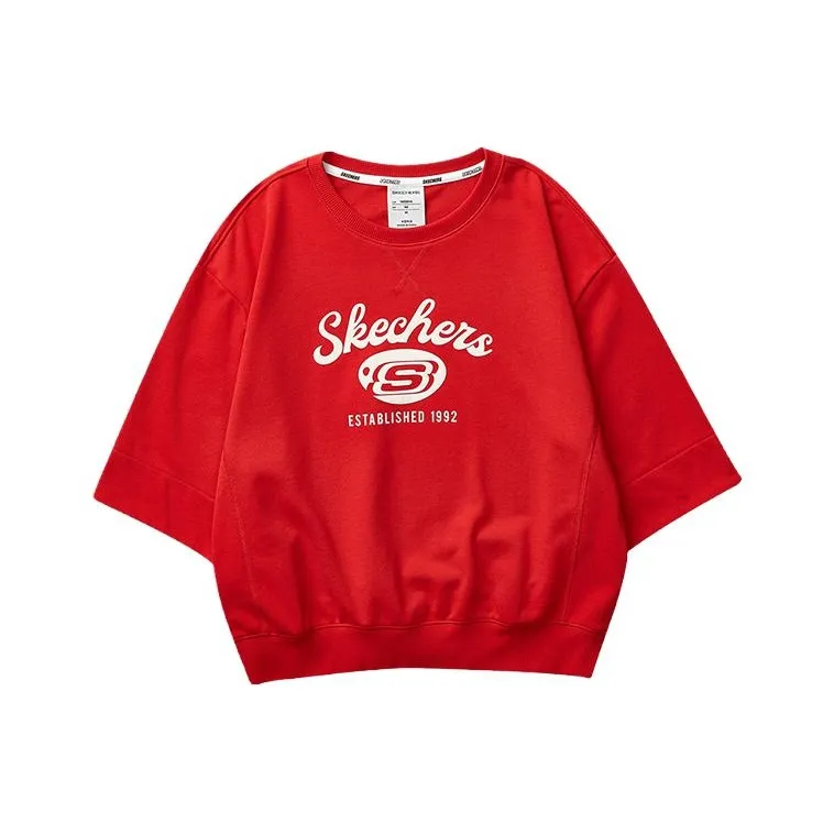 Skechers T Shirts Women's Red-0