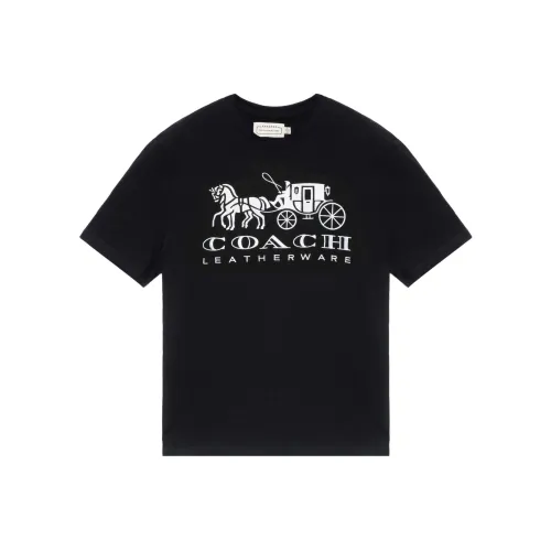 COACH T Shirts Women's Black