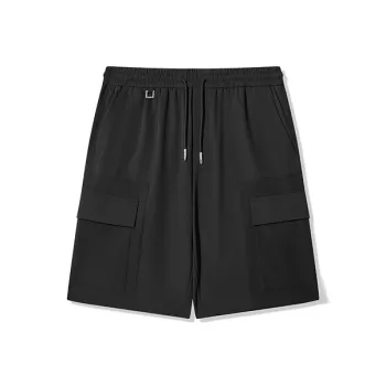 Cabbeen Casual Shorts Men's Coal Black