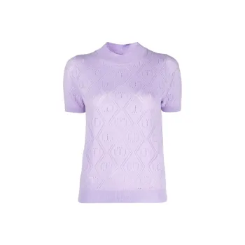 TWINSET MILANO T-Shirt Women's Lavender Purple