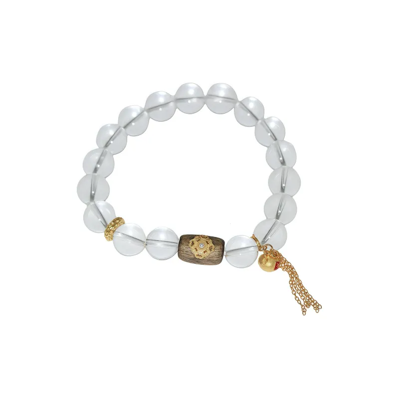 Gingerford White Crystal Bracelets Women's-0