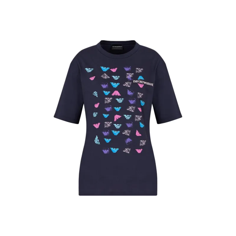 EMPORIO ARMANI Eagle print T shirt-0