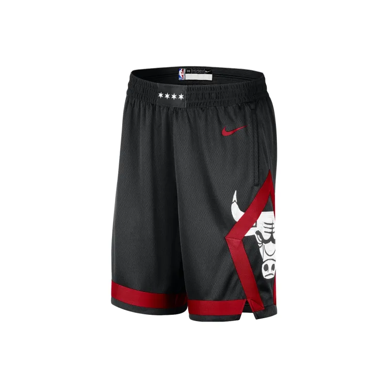 Nike Nba Chicago Bulls City Edition Swingman Shorts-0
