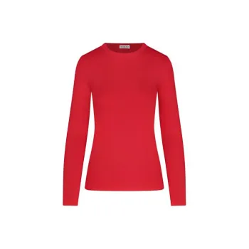 Balenciaga T Shirt Women's Red Regular Fit
