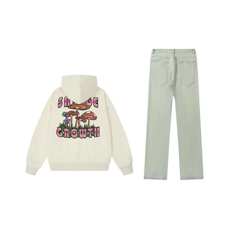 RUNNINWHEEL Sweatshirt Sets Unisex-4