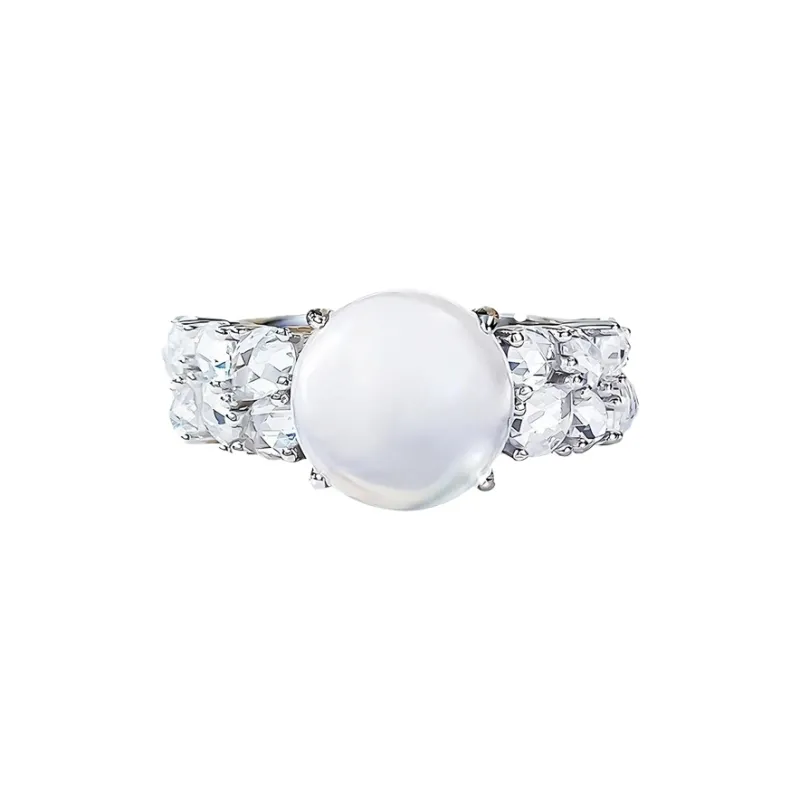 9i Water Foam Jade Rings Unisex-0