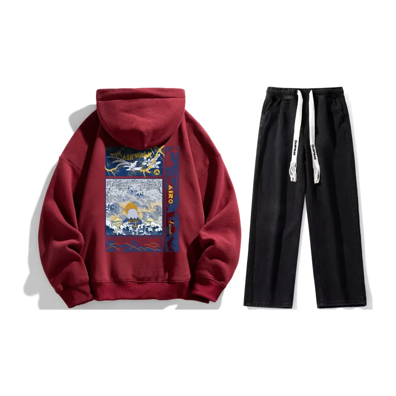 Airwalk Sweatshirt Sets Unisex-11