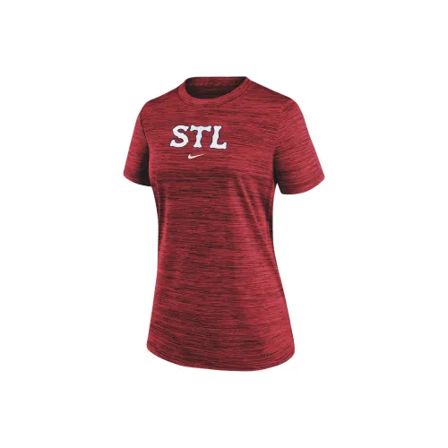 Nike St. Louis Cardinals Authentic Collection City Connect Practice Velocity Women's Nike Dri-FIT Mlb T-Shirt