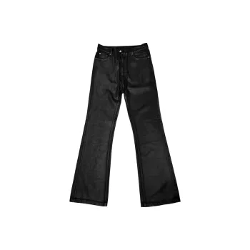 WANNA LAB Casual Pants Unisex Black