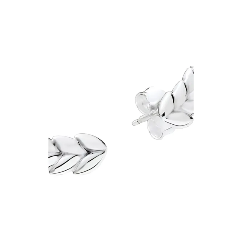 Pandora 925 Sterling Silver Earrings Women's Silver-2