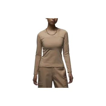 JORDAN T Shirts Women's Desert Yellow