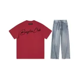 Clothing Sets (Gucci Red Short-Sleeved+Blue Jeans)