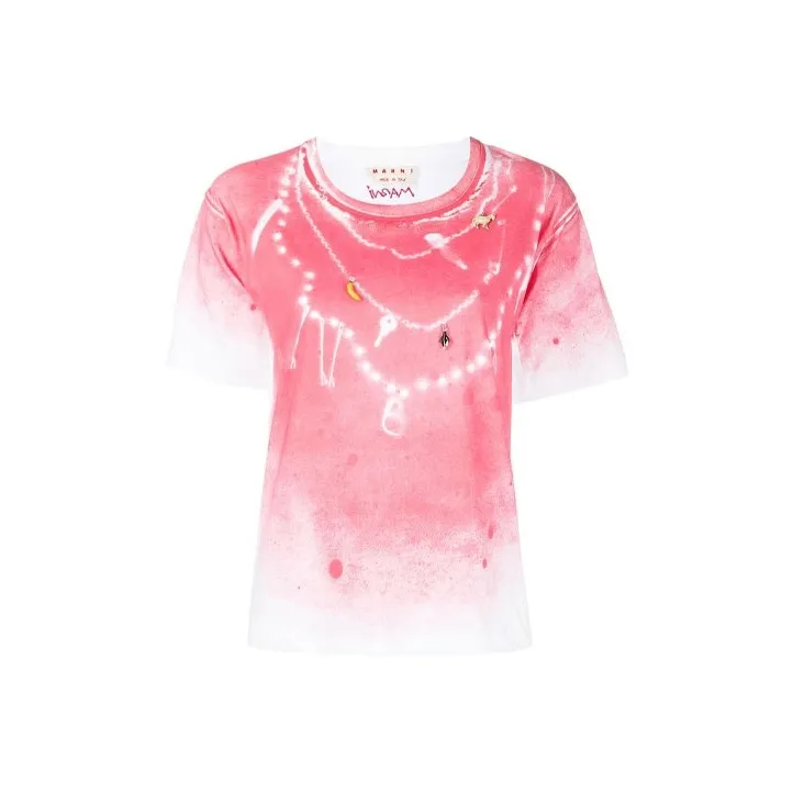 MARNI T-Shirts Women's Red-0